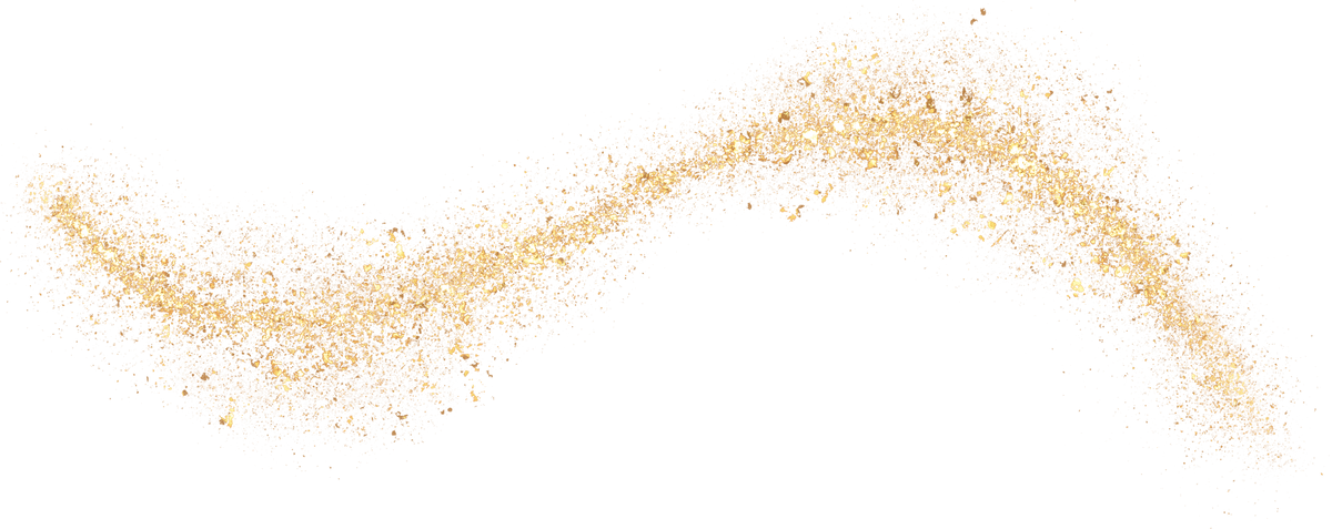 Gold Glitter Shiny Sprinkles of Curve Texture 