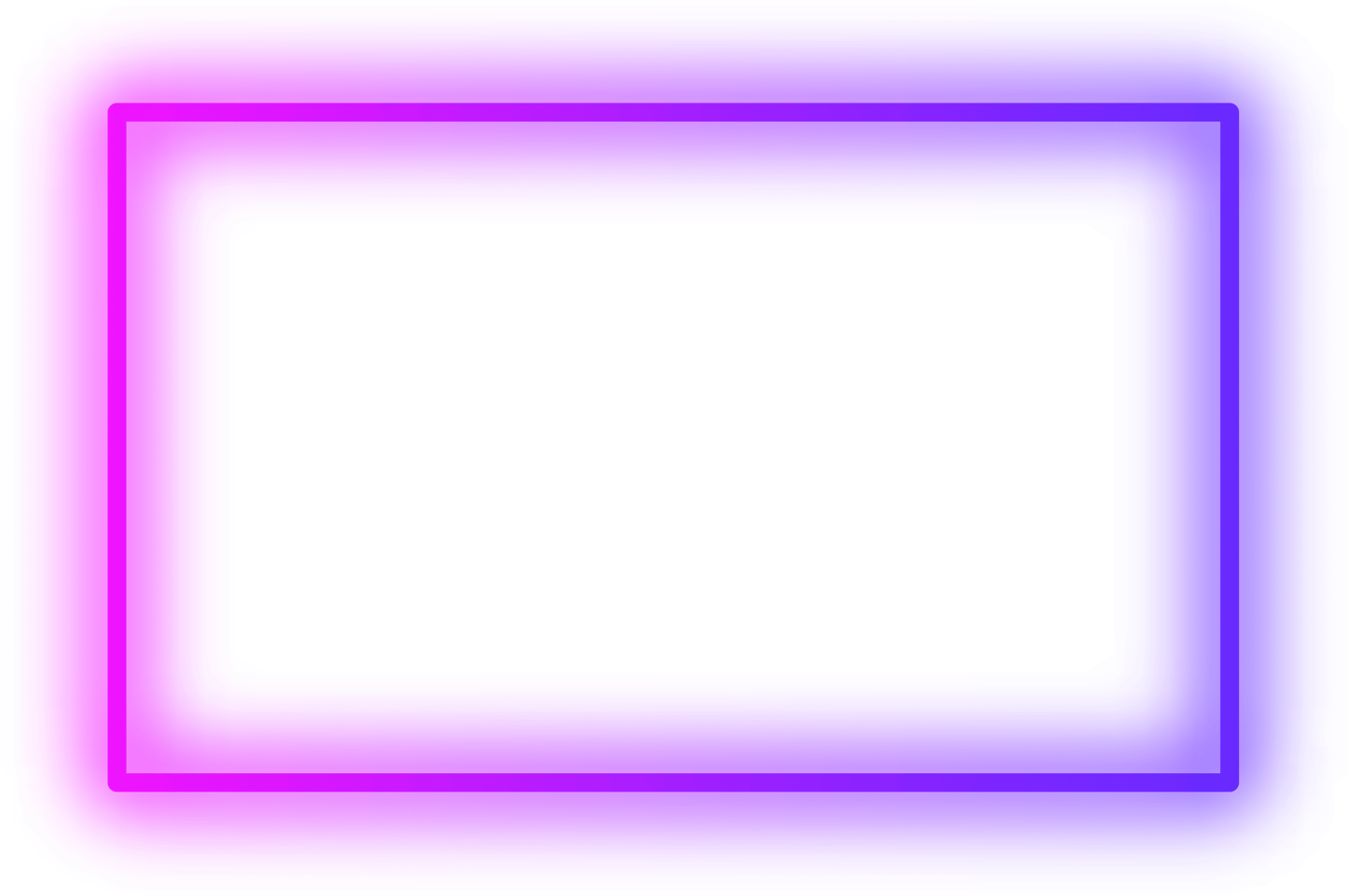 Purple Rectangle Frame