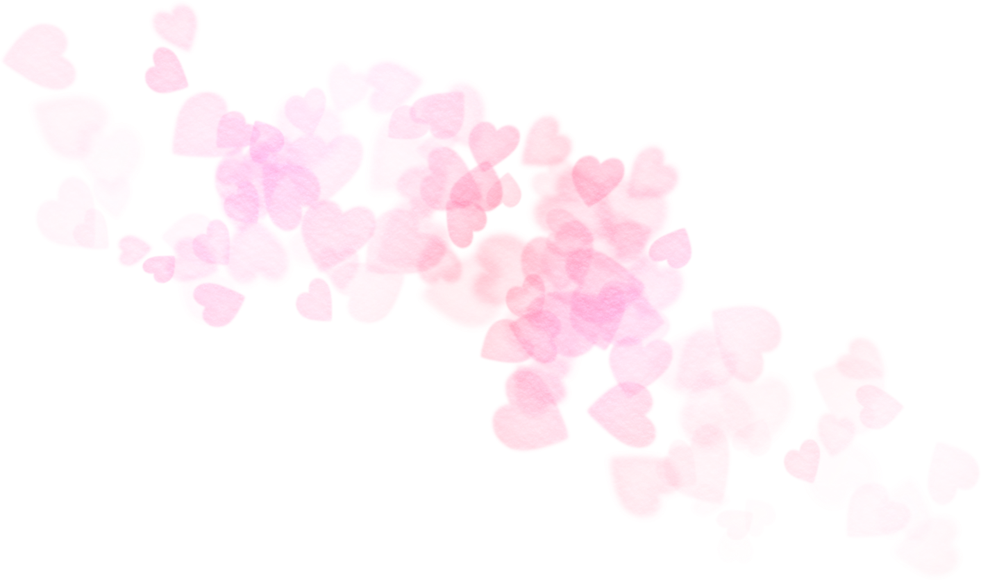 Pink Heart Bokeh Lights
