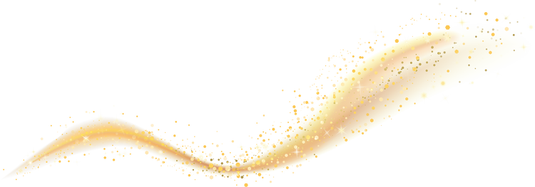 Sparkling Golden Waves